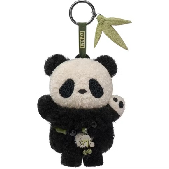 Pop Mart Skullpanda Lazy Panda Plush Doll Pendant - Picture 3 of 3